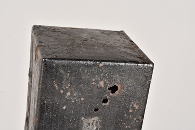 Lot 522 - A scarce inert German WWI Petard Raquette Type 'Hairbrush' grenade