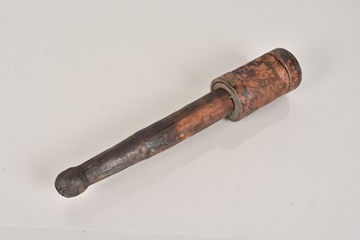 Lot 523 - An inert WWI German Practice Stick Grenade