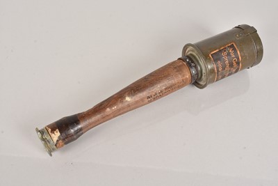 Lot 526 - An inert WWI German Practice Stick Grenade