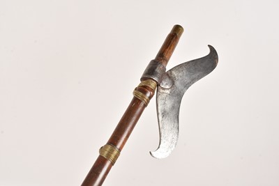 Lot 566 - An Indian Battle Axe