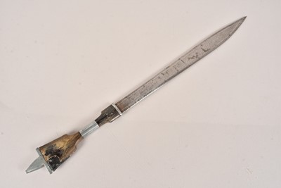 Lot 569 - A Somali Belawa Sword/Sidearm