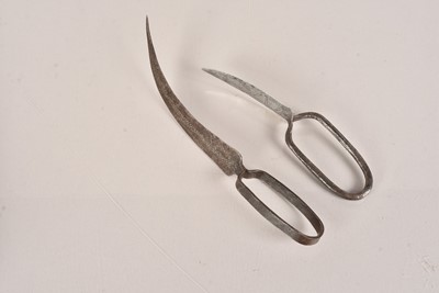 Lot 587 - Two Middle Eastern Foot Daggers