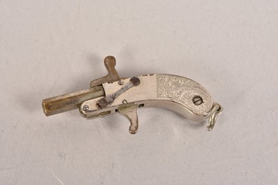 Lot 615 - A German miniature 2mm Pinfire Single Shot pistol