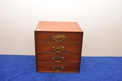 Lot 24 - An Art Deco period Stone's Polished Walnut Cabinet