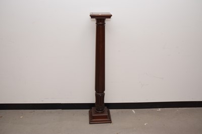 Lot 28 - A mid 20th century mahogany torchiere