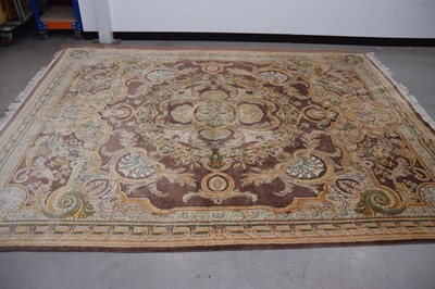 Lot 34 - A large Afghanistan second half 20th century woollen carpet