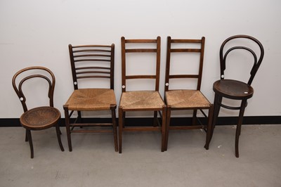 Lot 40 - Five various chairs