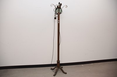 Lot 45 - A second half 20th century copper lamp base