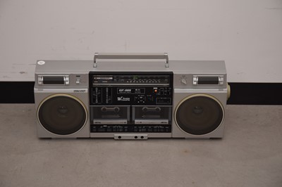 Lot 52 - A 1980s Sharp double cassette GF-565 stereo