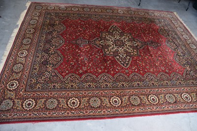 Lot 71 - A large mid 20th century Middle Eastern carpet