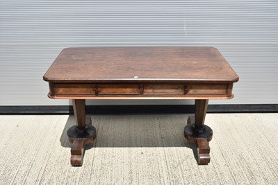 Lot 87 - A William IV Rosewood Sofa table