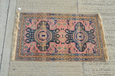 Lot 120 - A Middle Eastern 'oushak' style wool rug