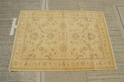 Lot 123 - A large modern 'Tabriz' style woollen rug