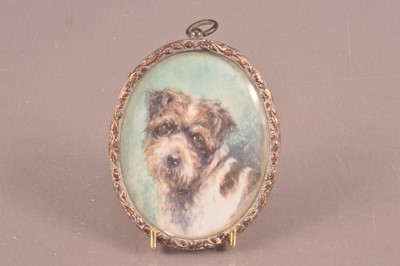 Lot 134 - A Victorian portrait miniature