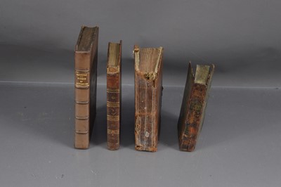 Lot 186 - Four antique books