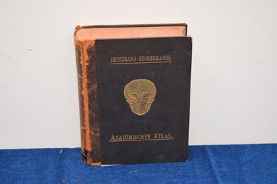 Lot 206 - Illustrated human anatomy - Heitzmann, Dr. Carl "Atlas der deskriptiven Anatomie des Menschen"