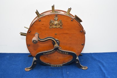 Lot 222 - A Victorian knife sharpener from Harrods