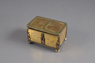 Lot 247 - An early 17th century miniature casket