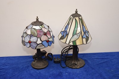 Lot 266 - Two Art Deco "Style" lamps