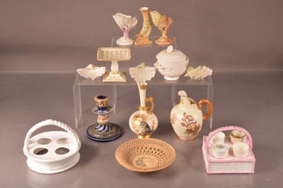 Lot 316 - A collection of Royal Worcester and other porcelain items