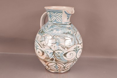 Lot 333 - A large studio pottery jug