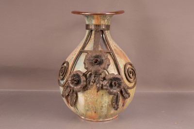 Lot 334 - A large pottery jug