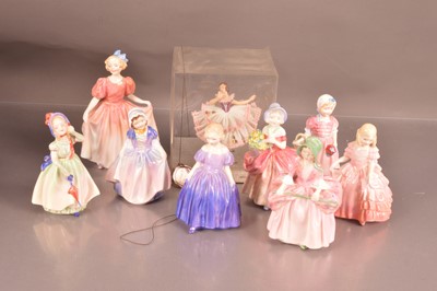 Lot 348 - Royal Doulton ladies figures