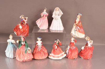 Lot 349 - Royal Doulton ladies figures