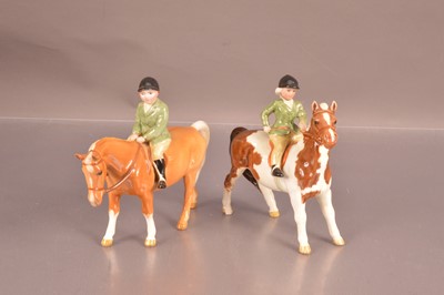 Lot 352 - Two Beswick hunting figures