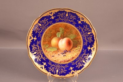 Lot 360 - A Coalport plate