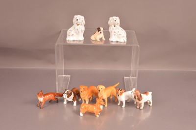 Lot 366 - A collection of Beswick and similar animal figures