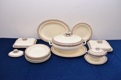 Lot 414 - A Regency period Wedgwood creamware part dinner service