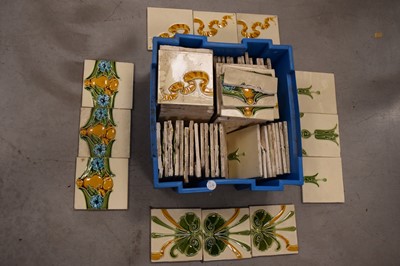 Lot 420 - A box of tiles