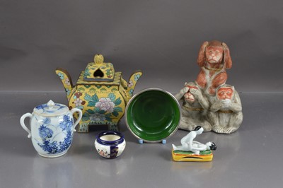 Lot 463 - A mixed lot of Oriental porcelain