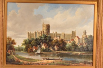 Lot 516 - 20th Century School "Windsor Castle"