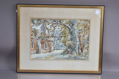 Lot 520 - William Gaunt (1900-1980) "Hartley Maudit Church, Hampshire"