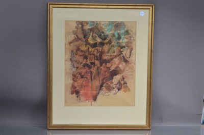 Lot 525 - Dianne Stanley (XXth Century) "Dream Abstract",  centre. 50cm by 40 cm