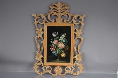 Lot 532 - Dutch style floral still life painting