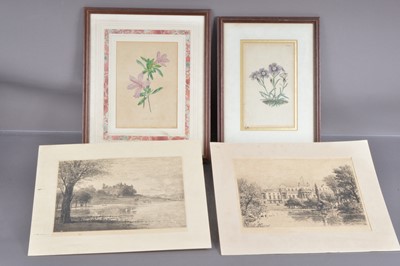 Lot 550 - Axel Herman Haig RE (1835-1921) two signed etchings