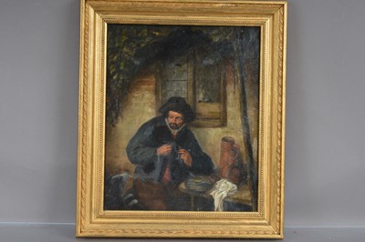 Lot 551 - Dutch School 18th/19th Century after Adriaen van Ostade (1610-1685) "The Herring Eater"