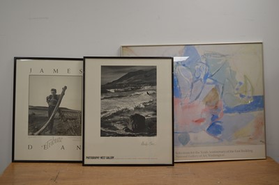 Lot 590 - Three Framed Late 20th Century Photography Art and Film Posters