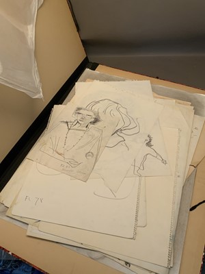 Lot 591 - François Chapuis (1928-2002) "A Portfolio of Sketches"