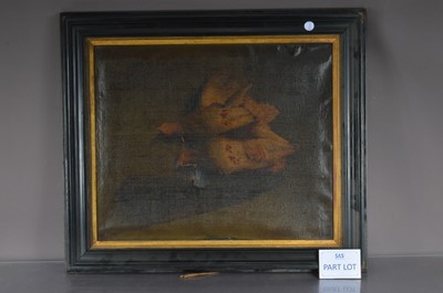 Lot 605 - A pair of 19th Century Oil on Canvas