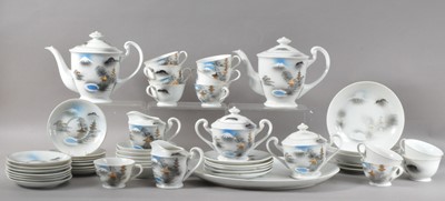 Lot 3 - A collection of H&S porcelain tea and coffee wares