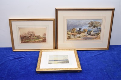 Lot 691 - Three 20th century watercolours