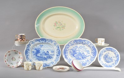 Lot 11 - An assorted collection of 19th century and later ceramics
