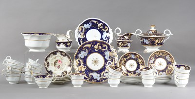 Lot 12 - A collection of assorted late 19th/early 20th century Continental porcelain tea and coffee wares