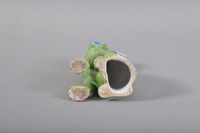 Lot 15 - A French Faience ceramic cat