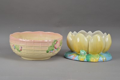Lot 58 - Two pieces of Clarice Cliff pottery