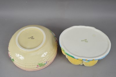 Lot 58 - Two pieces of Clarice Cliff pottery